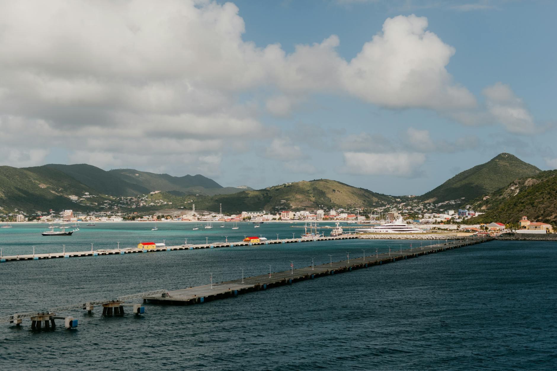 Sint Maarten landscape