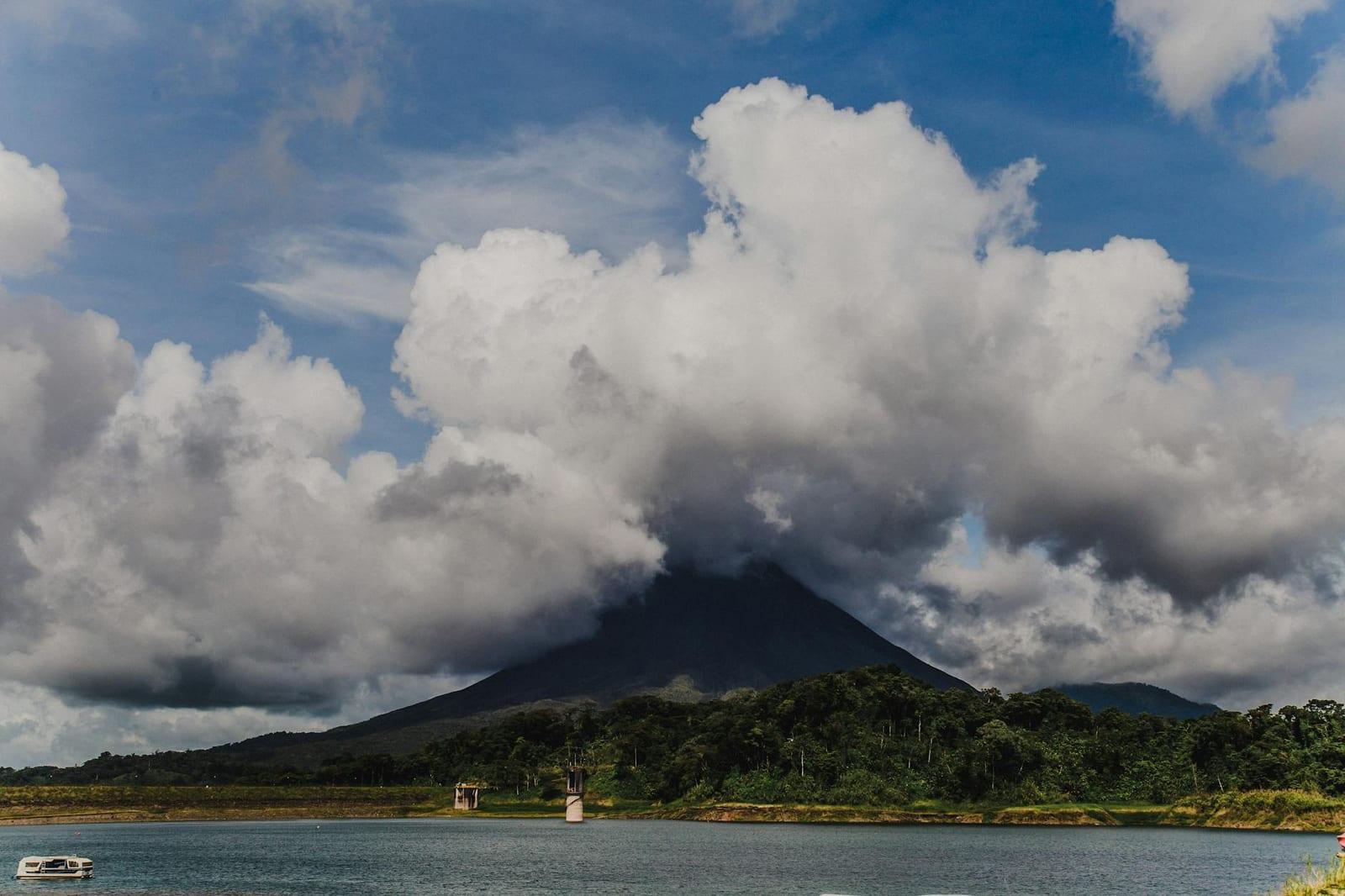 an Arenal hot spring, Costa Rica