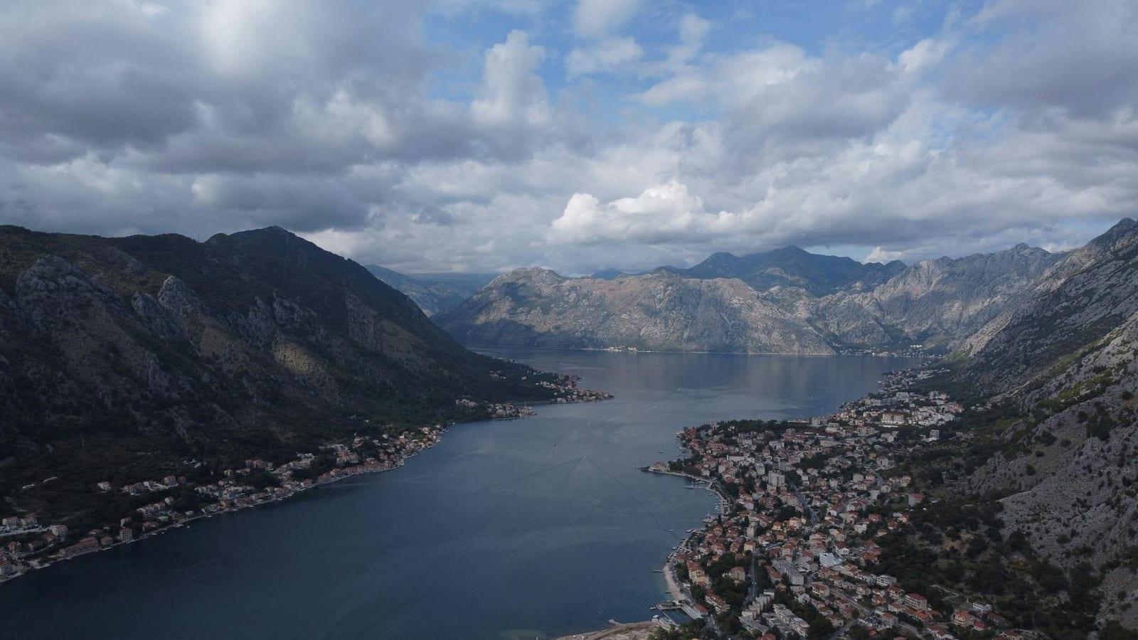 the Bay of Kotor, Montenegro