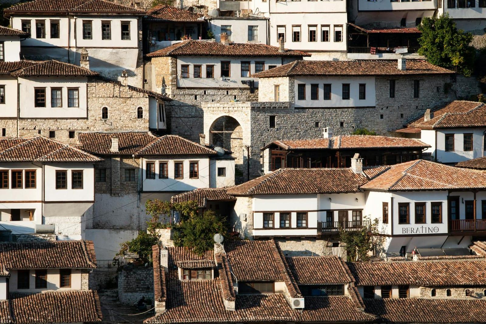 Berat's Ottoman old town, Albania
