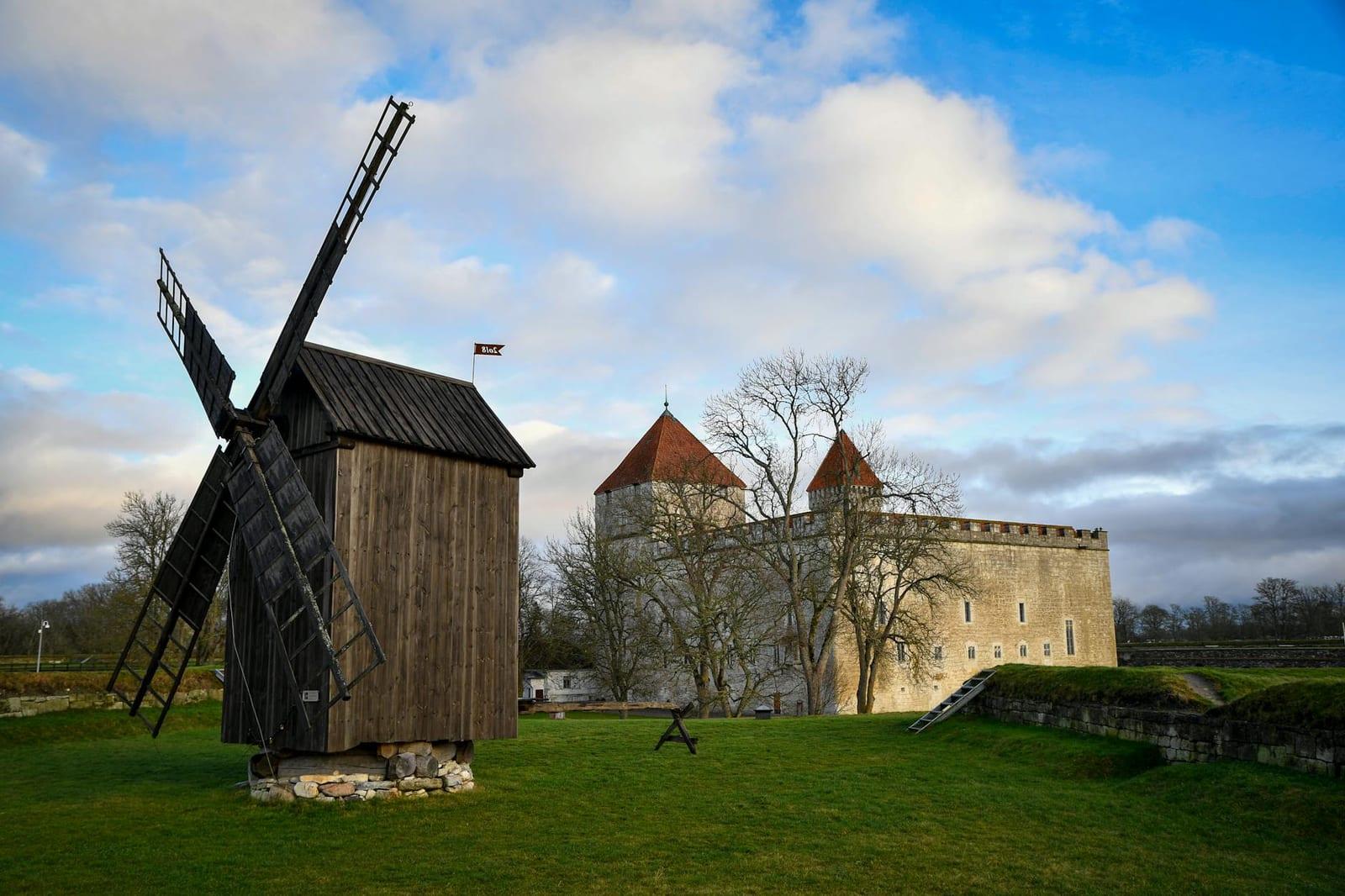 Saaremaa's windmills, Estonia