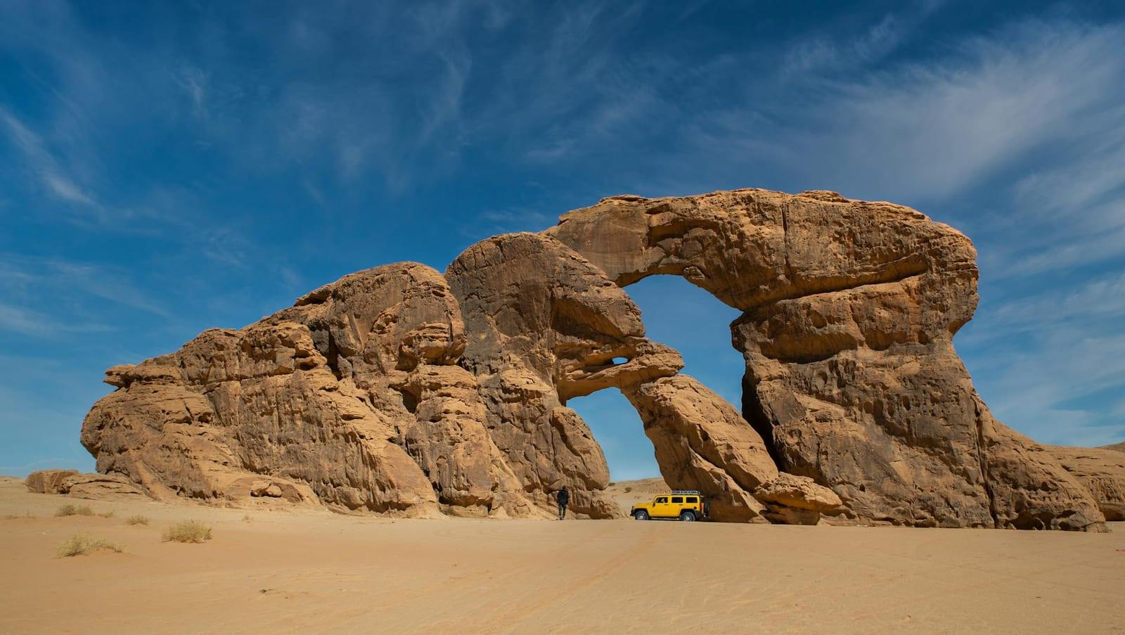 rock arches of the Ennedi Plateau, Chad