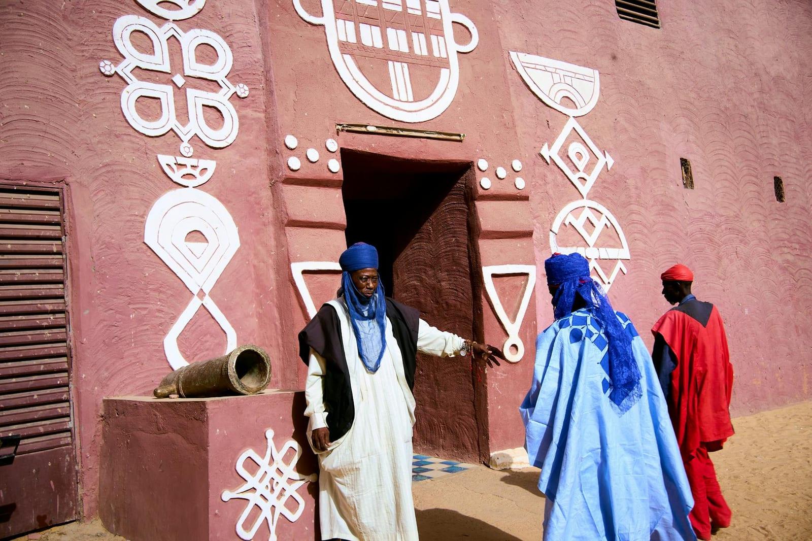 mud architecture of Agadez, Niger