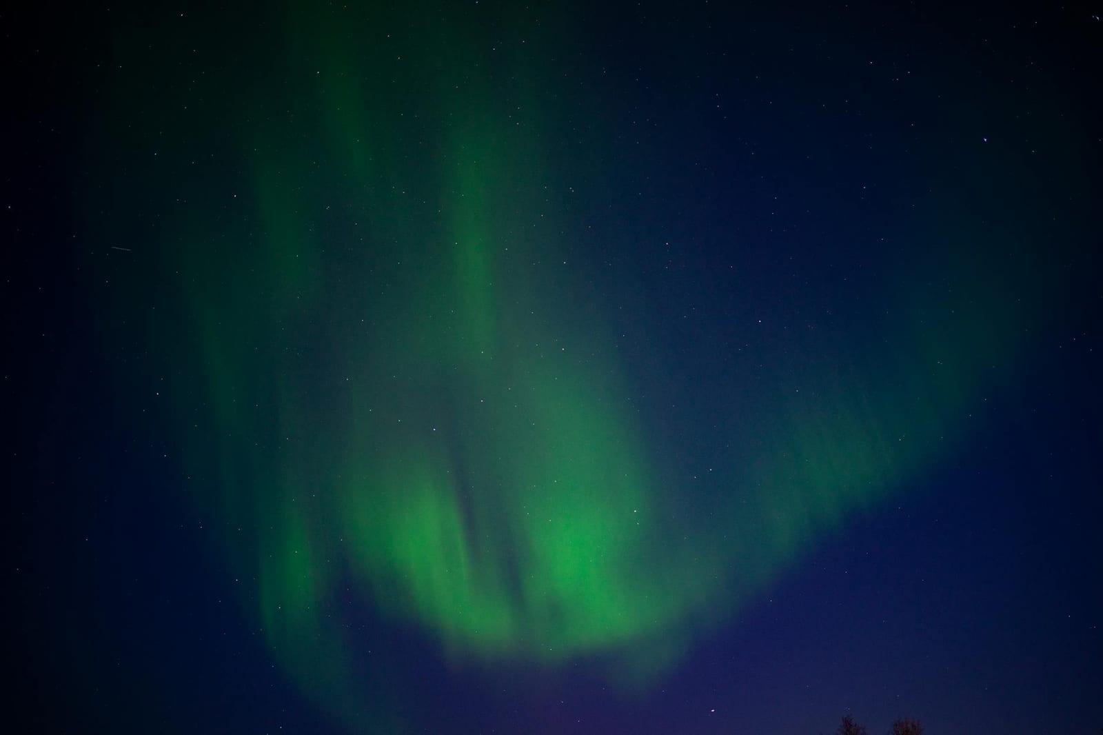 aurora in Tromsø, Norway