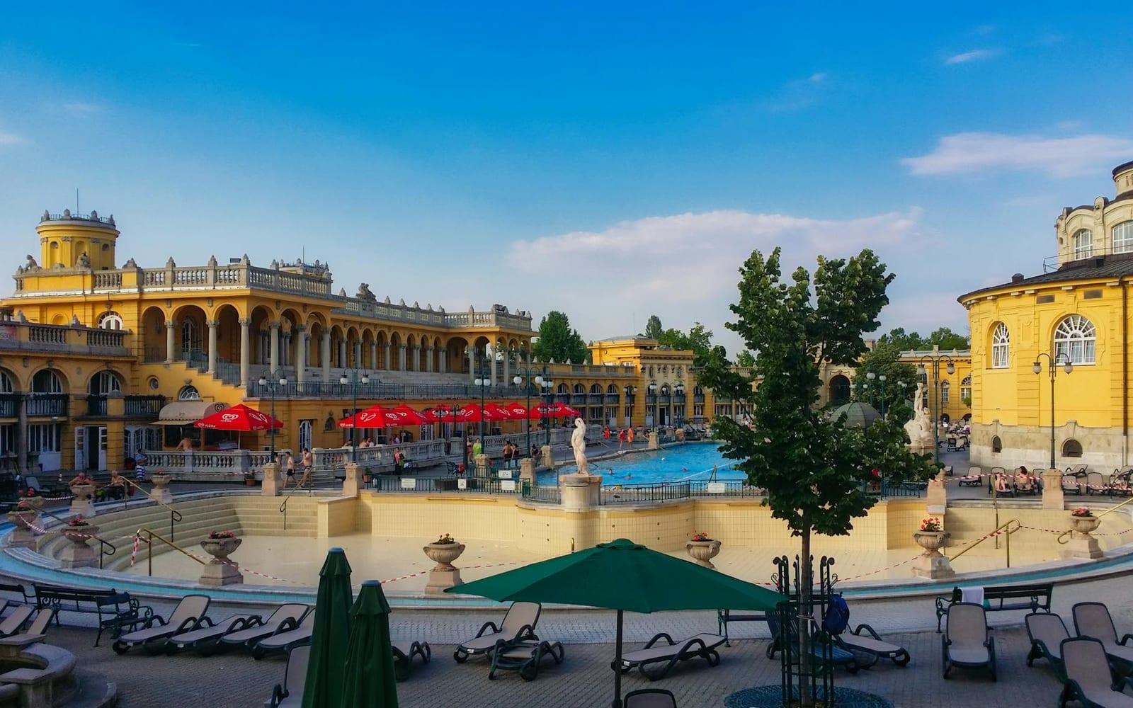 Budapest's Széchenyi baths, Hungary