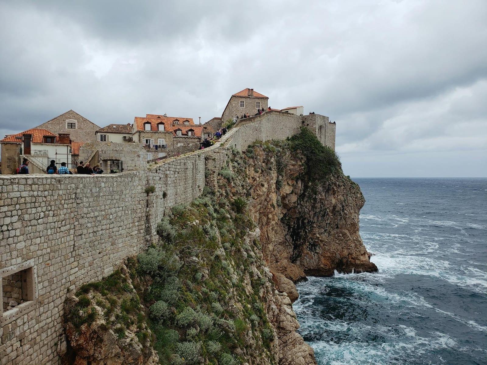 Dubrovnik's city walls, Croatia