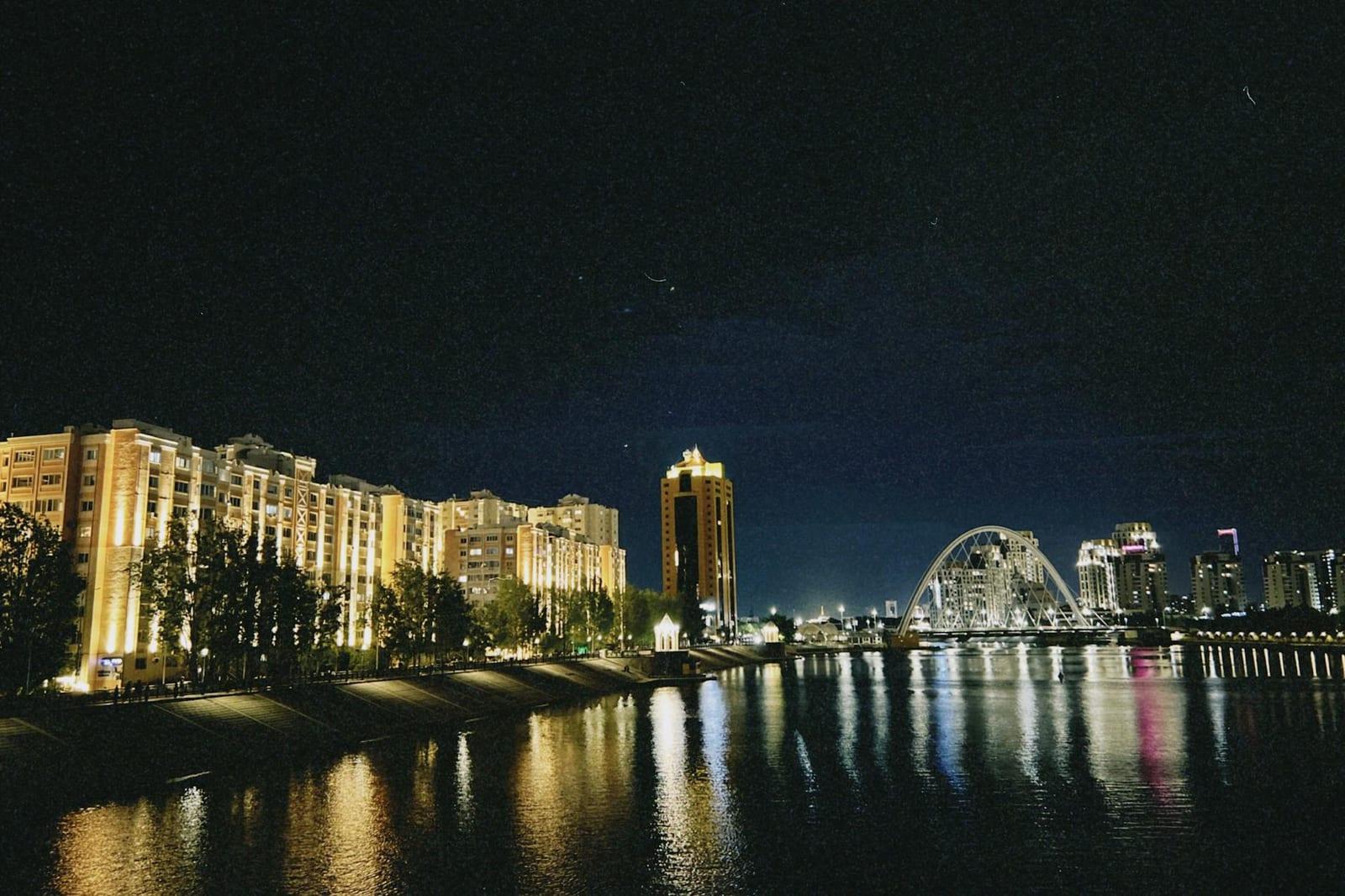Astana's space-age skyline, Kazakhstan