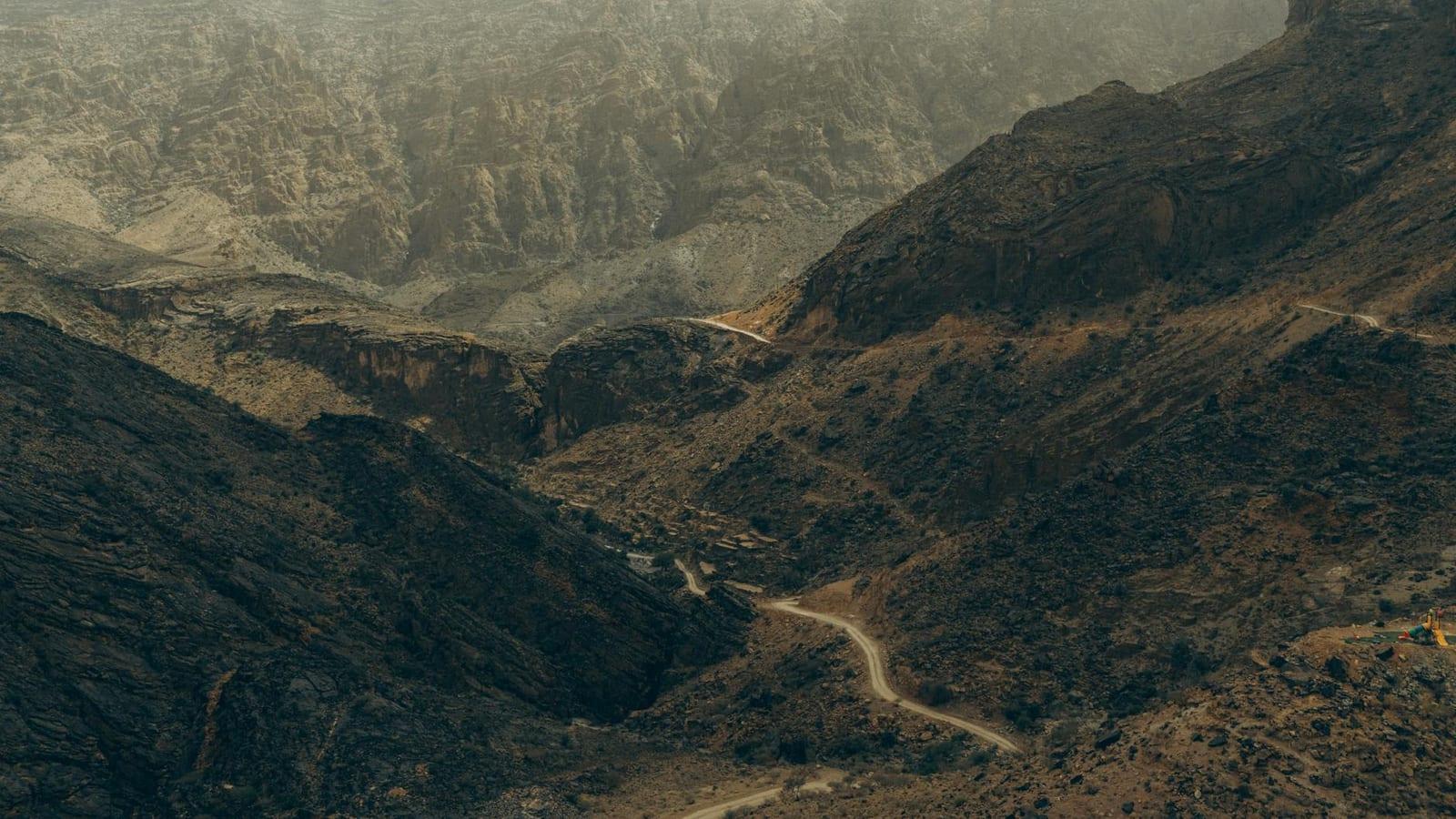 Jebel Akhdar's terraced villages, Oman