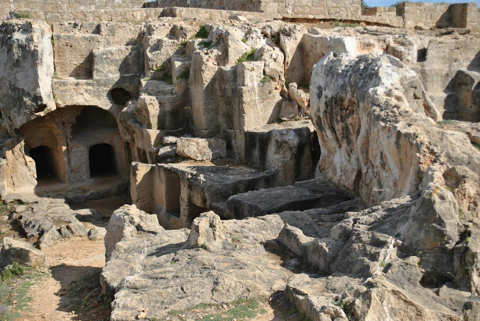 the Tombs of the Kings, Paphos, Cyprus