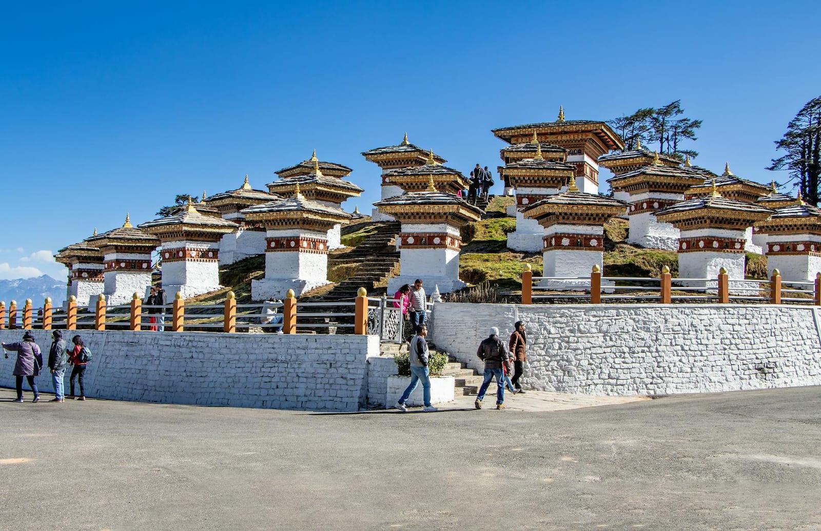 a section of the Druk Path, Bhutan
