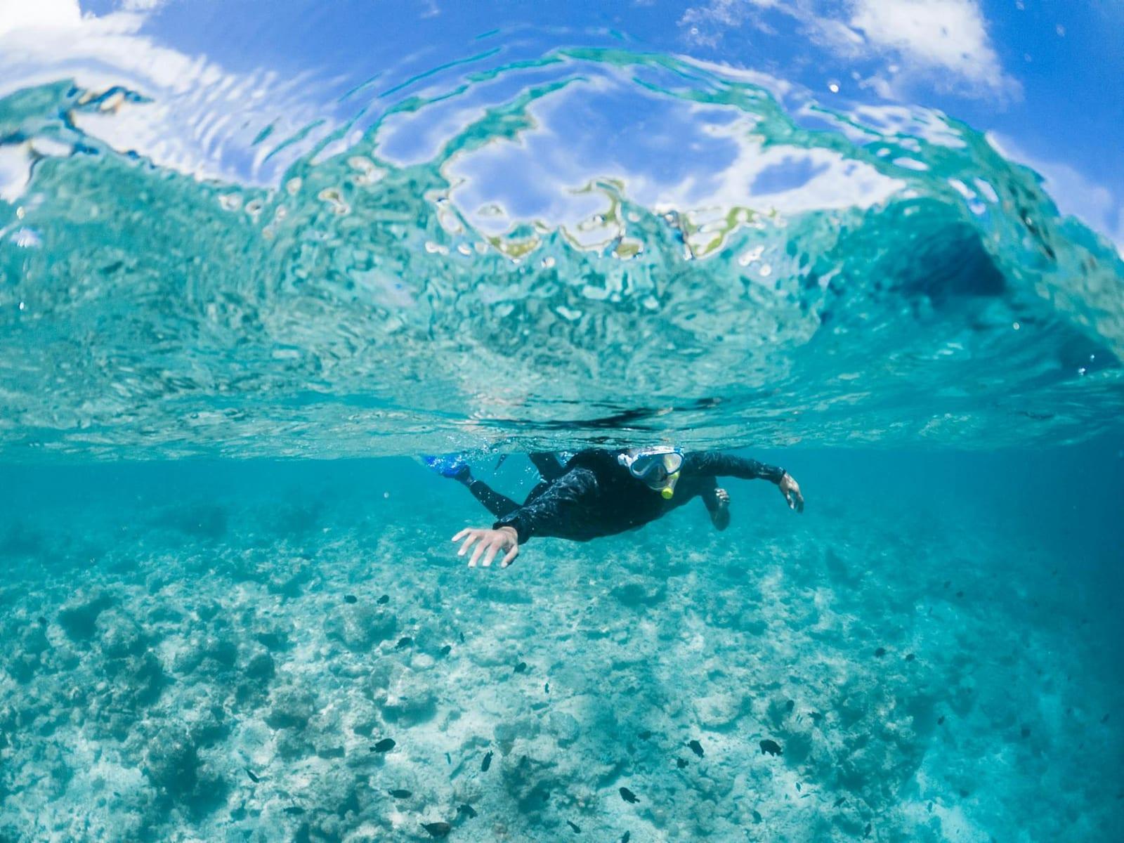 Snorkel Île aux Cerfs lagoons, Mauritius