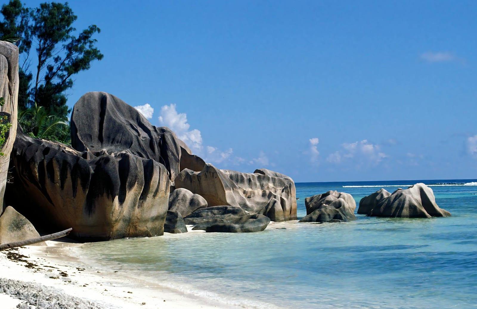Lounge at Anse Source d'Argent, Seychelles