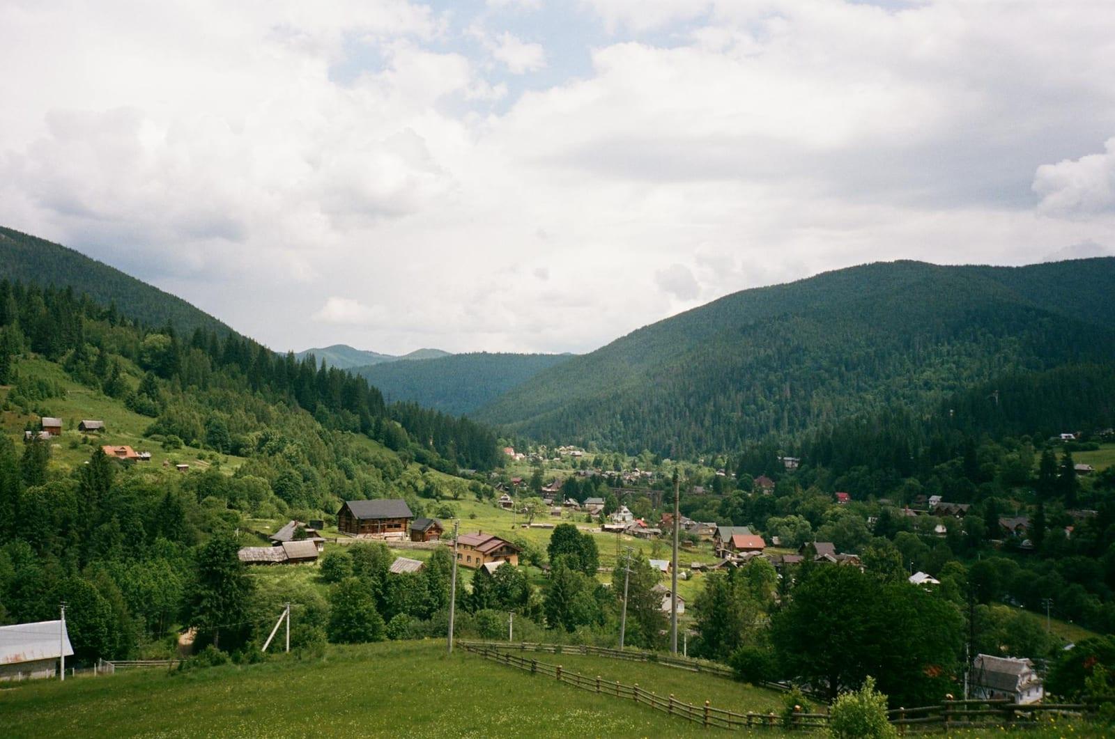 Carpathian villages, Ukraine