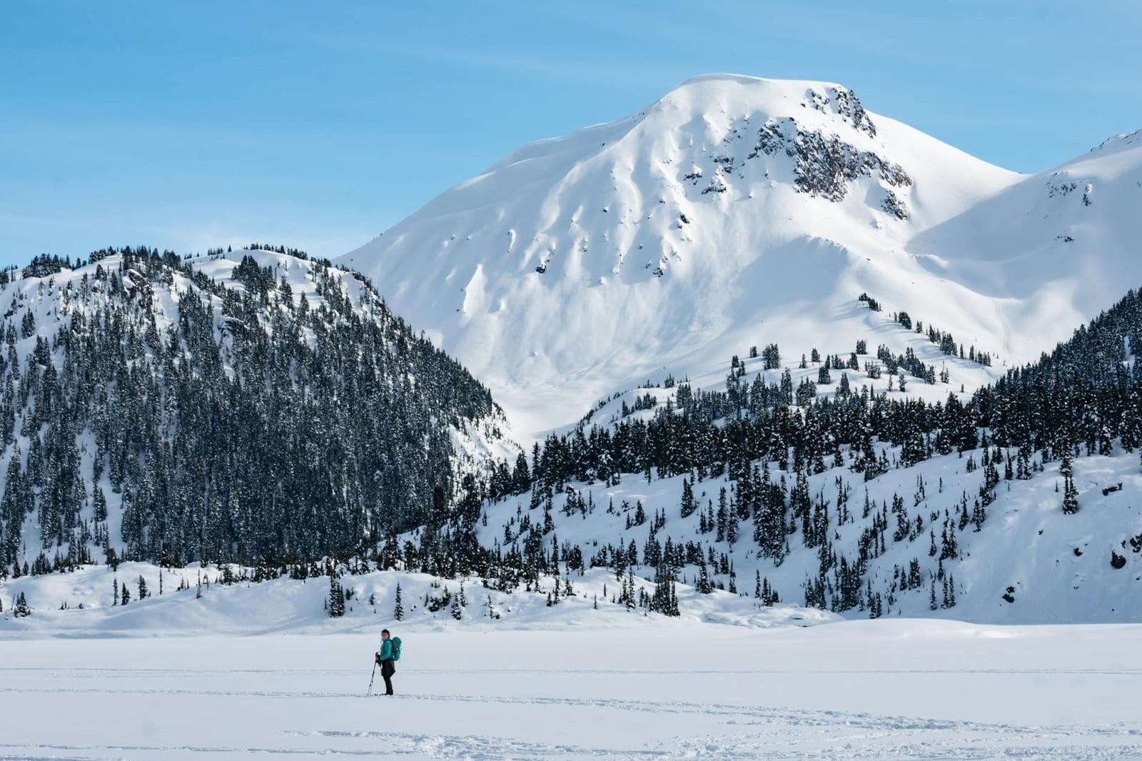Heli-ski in BC's Coast Mountains, Canada