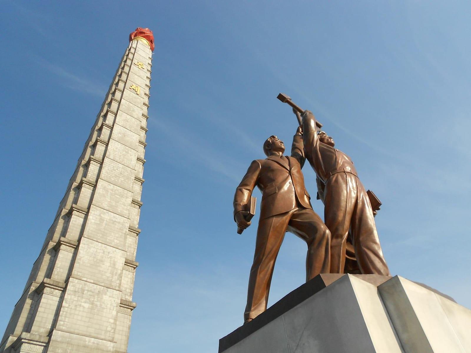 Pyongyang on an organised visit, North Korea