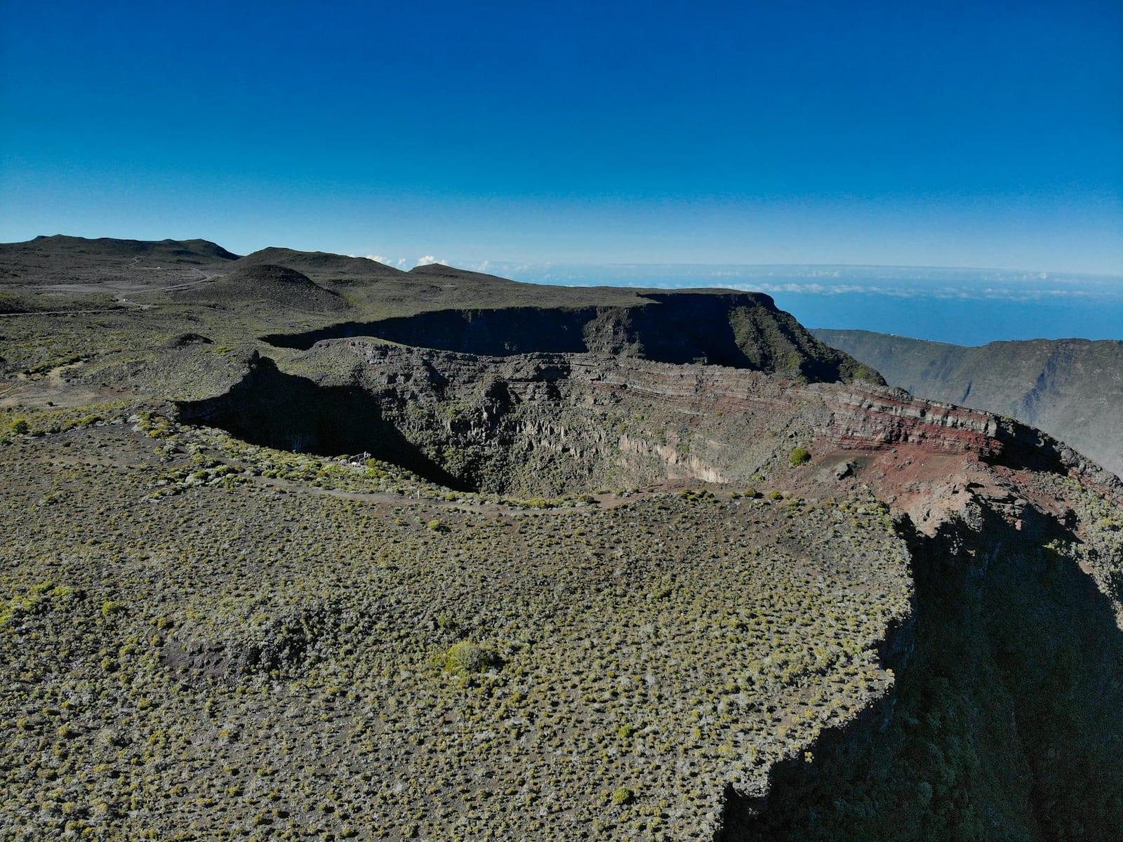 La Soufrière's crater, Saint Vincent & the Grenadines