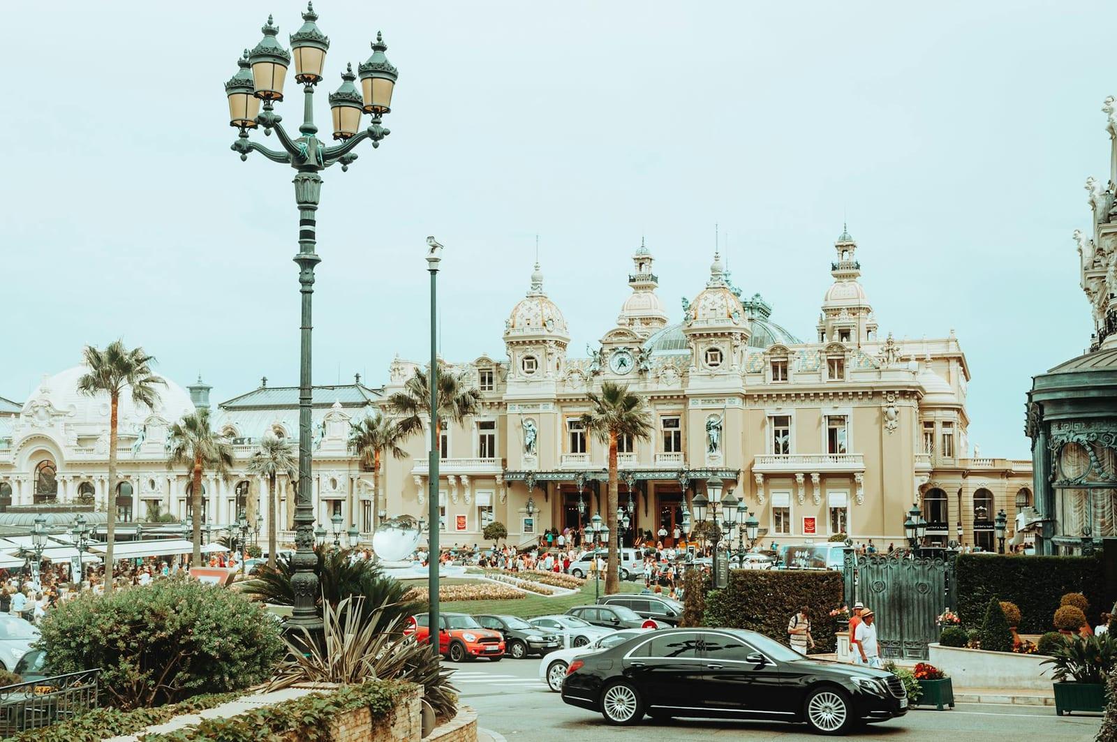 a session at the Casino de Monte-Carlo, Monaco