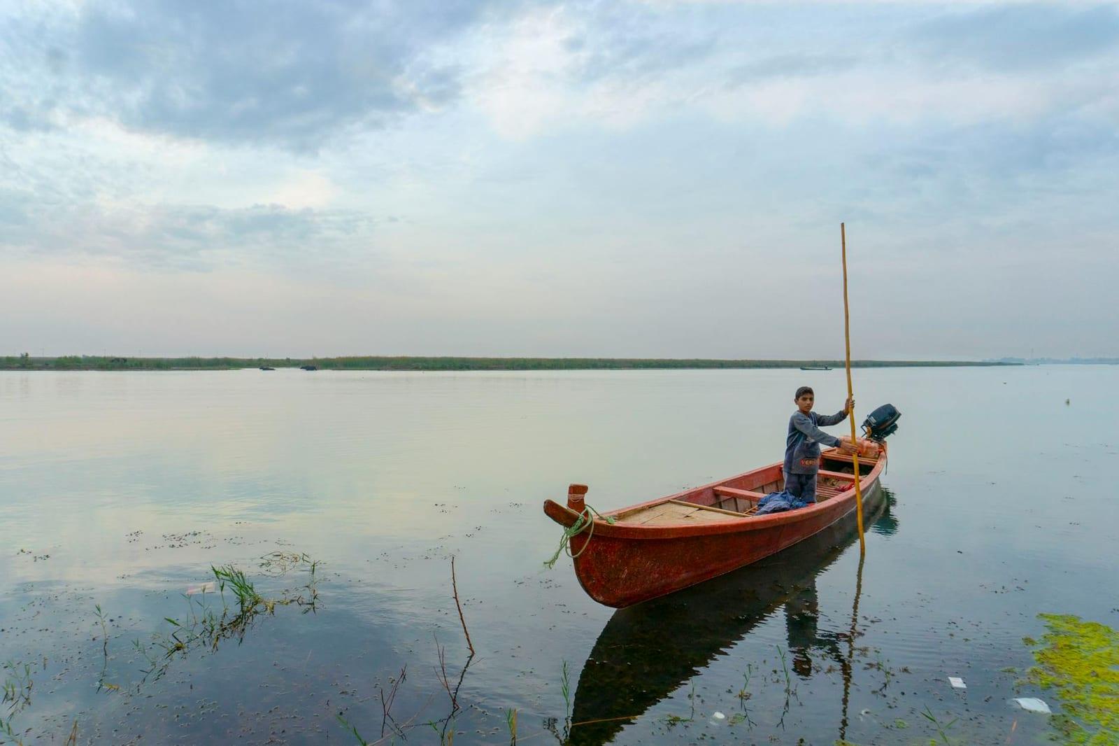 Mesopotamian marshes, Iraq