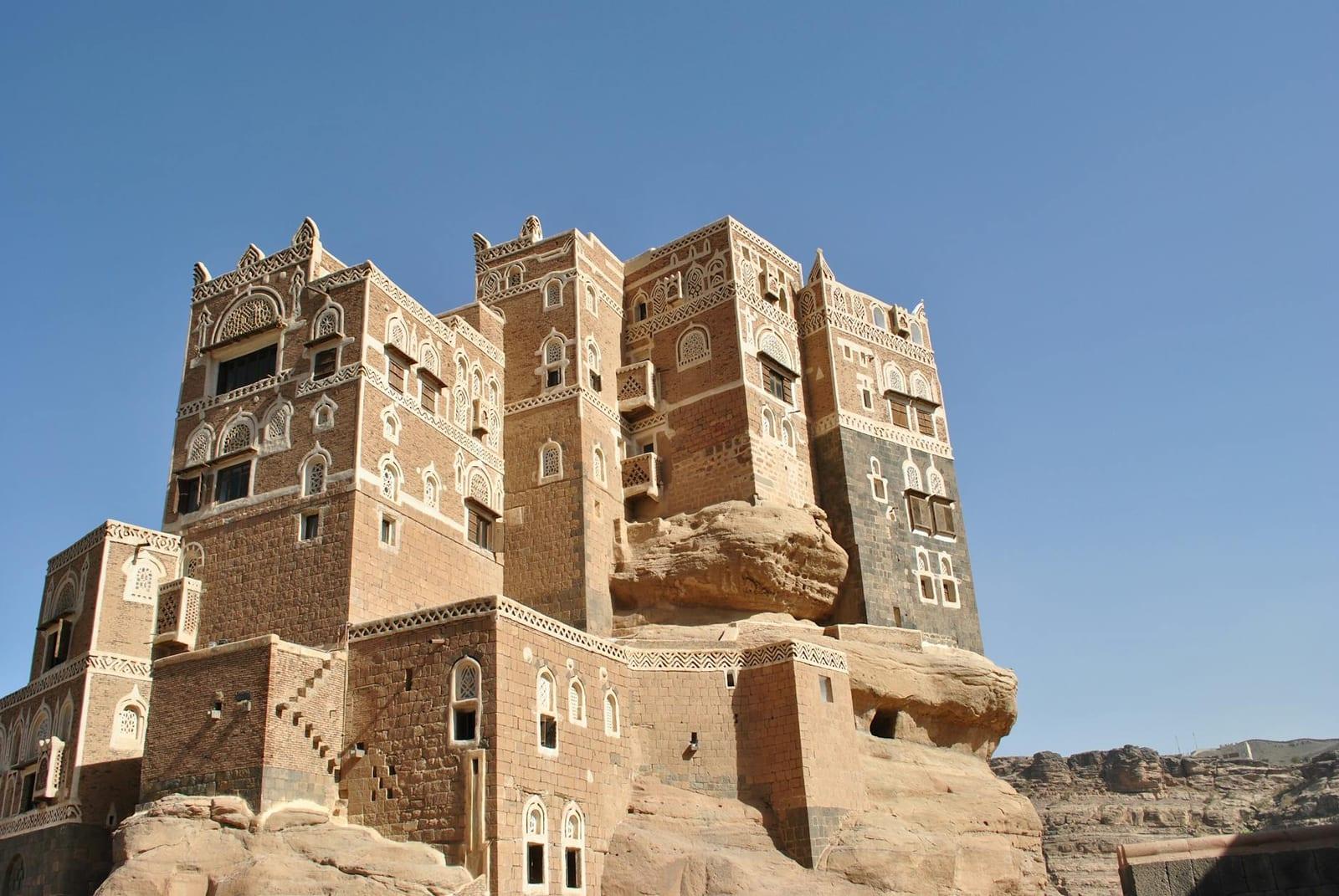 Sana'a's old city when safe, Yemen