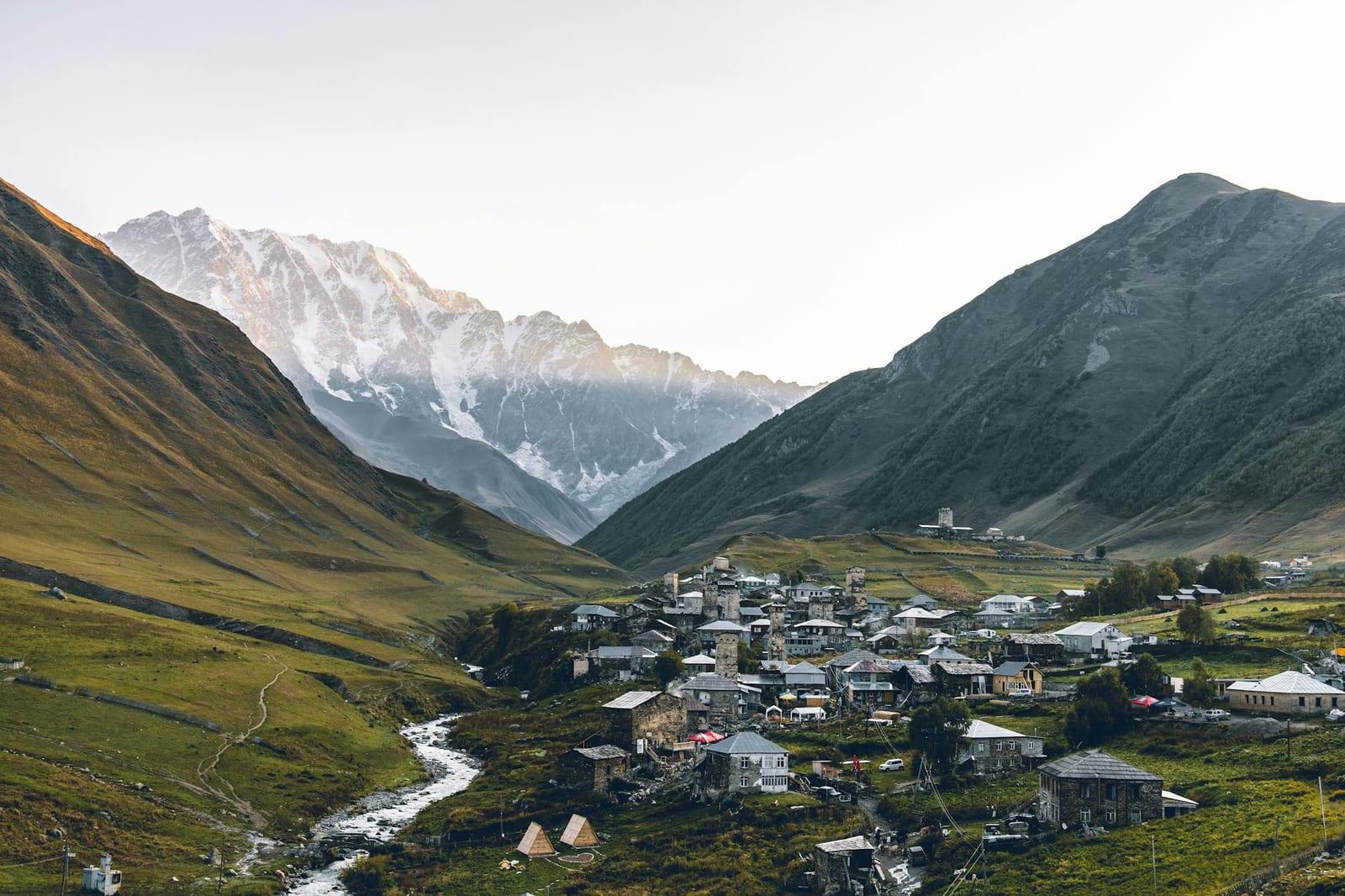 Ushguli in Svaneti, Georgia