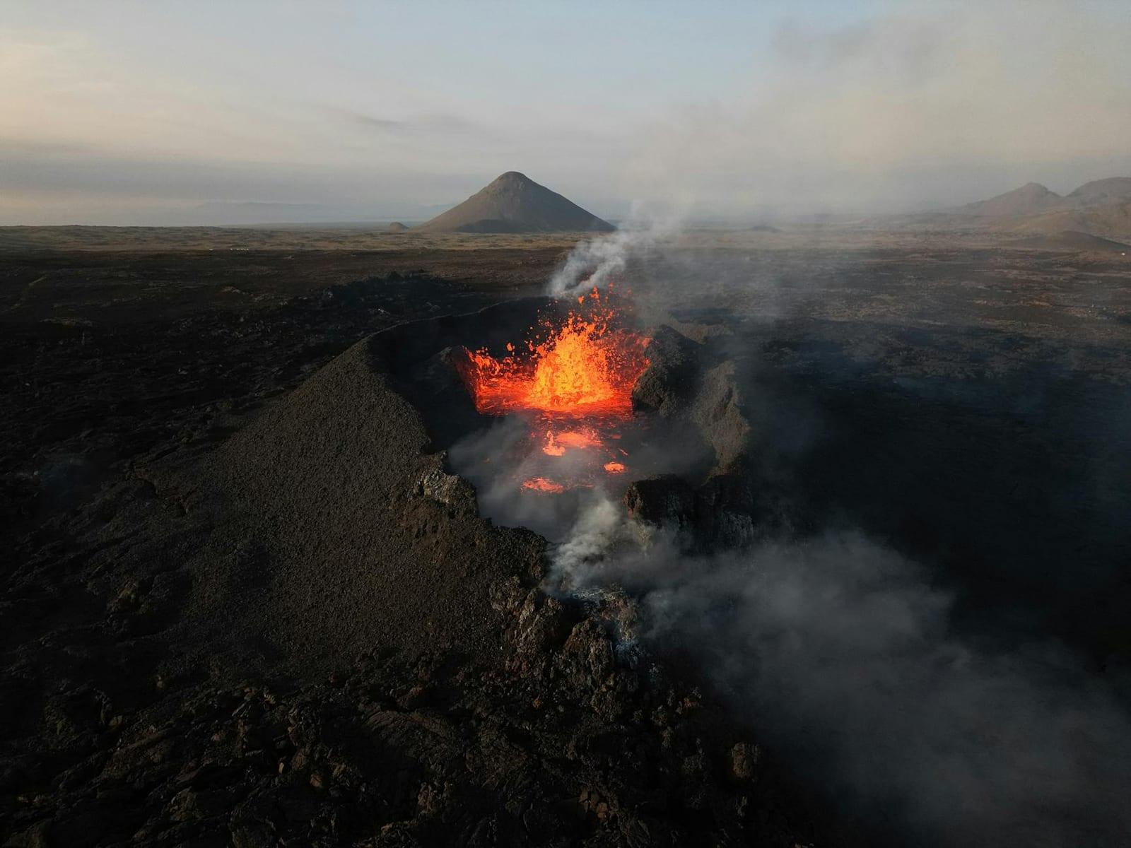 Witness Volcanic Activity, Iceland