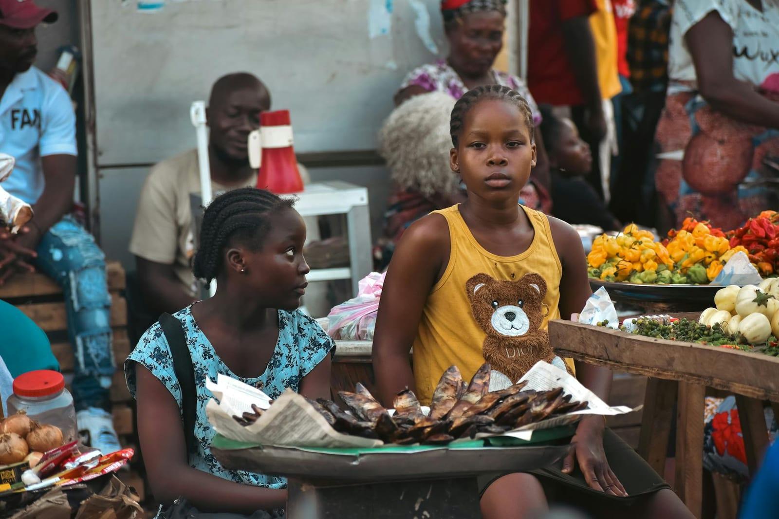 Waterside Market, Liberia