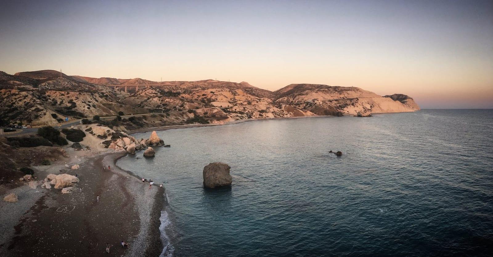 Petra Tou Romiou Beach, Cyprus