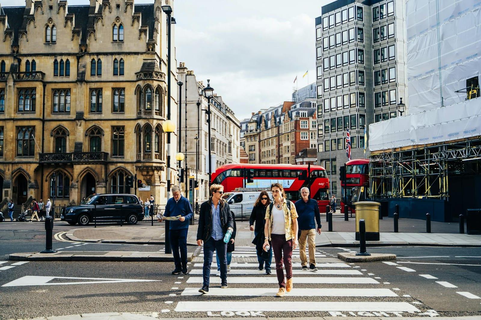 Abbey Road Zebra Crossing, England