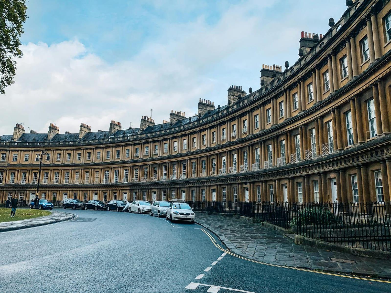The Royal Crescent, England