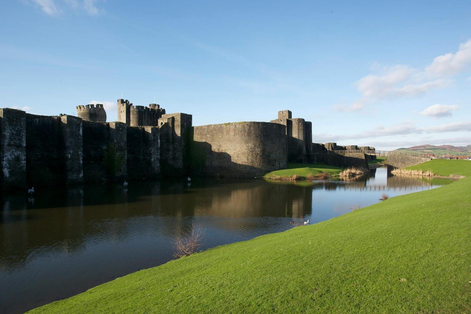 Caerphilly Castle, Wales