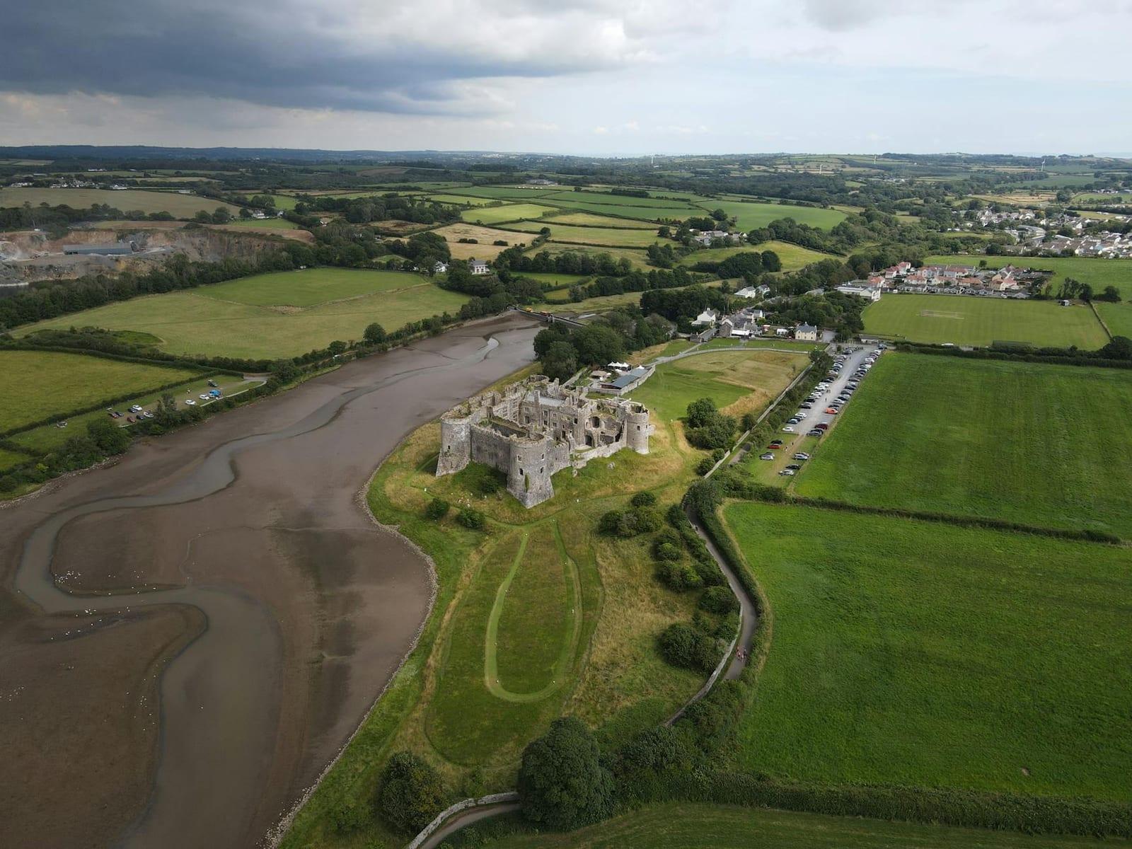 Laugharne Castle, Wales