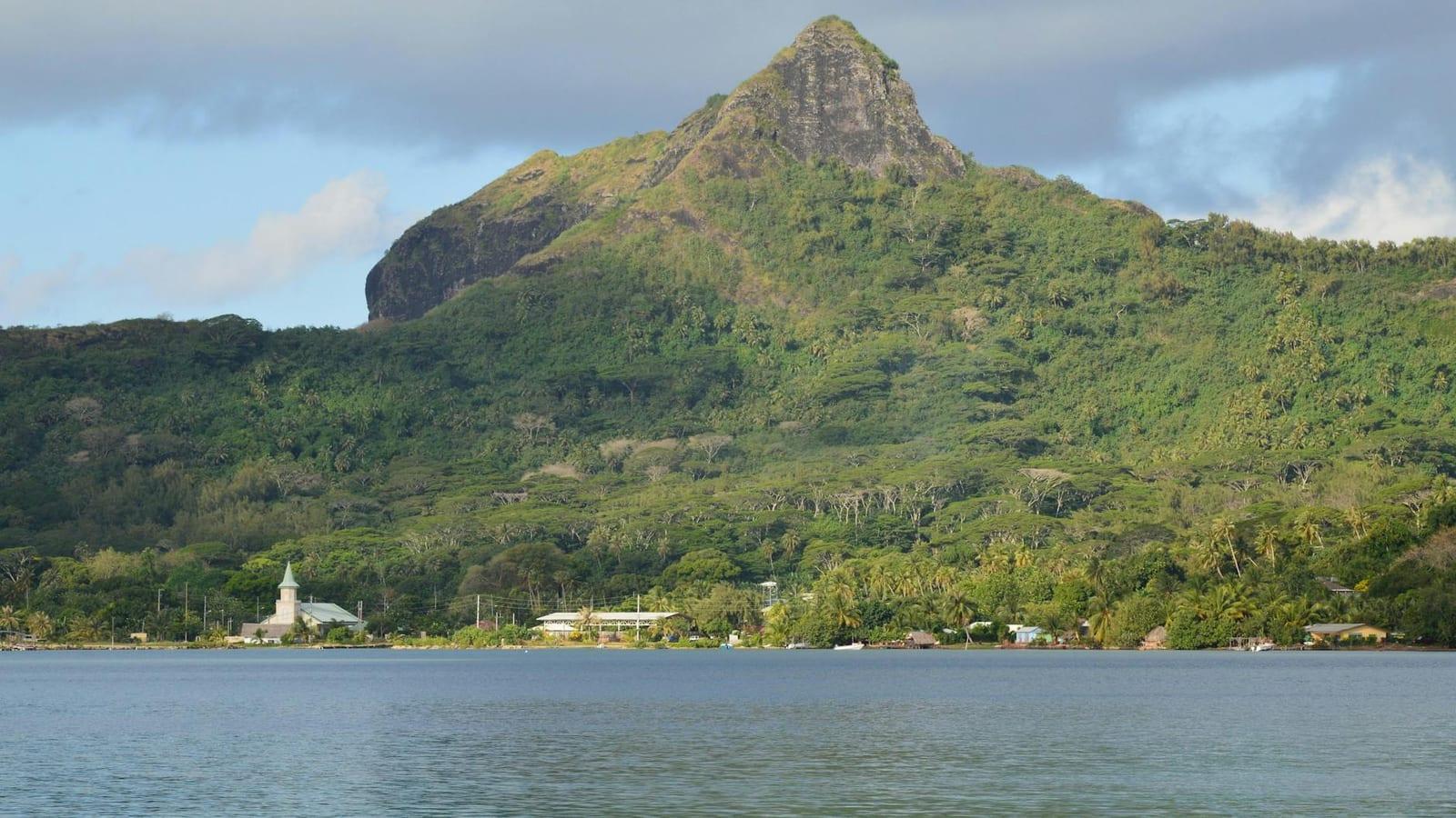 Taputapuatea Marae (Raiatea), French Polynesia