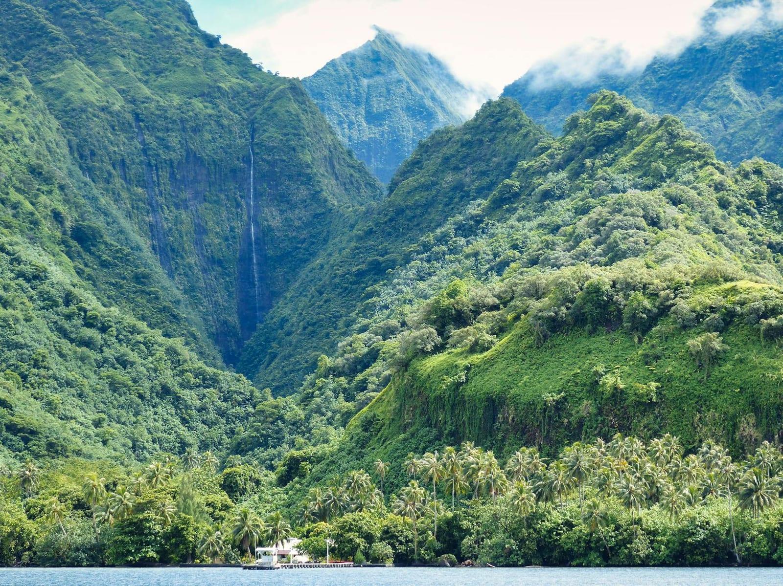 Vaipo Waterfall (Nuku Hiva), French Polynesia