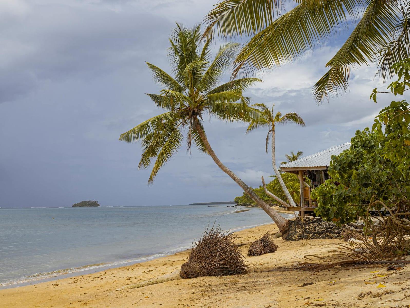 Aganoa Black Sand Beach, Samoa