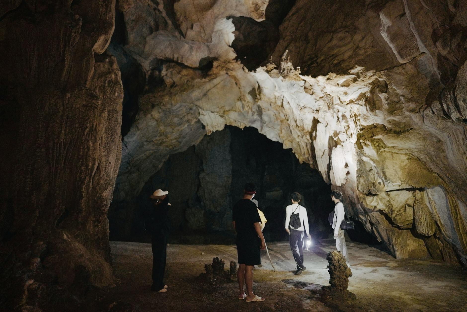 Explore a Cave hero