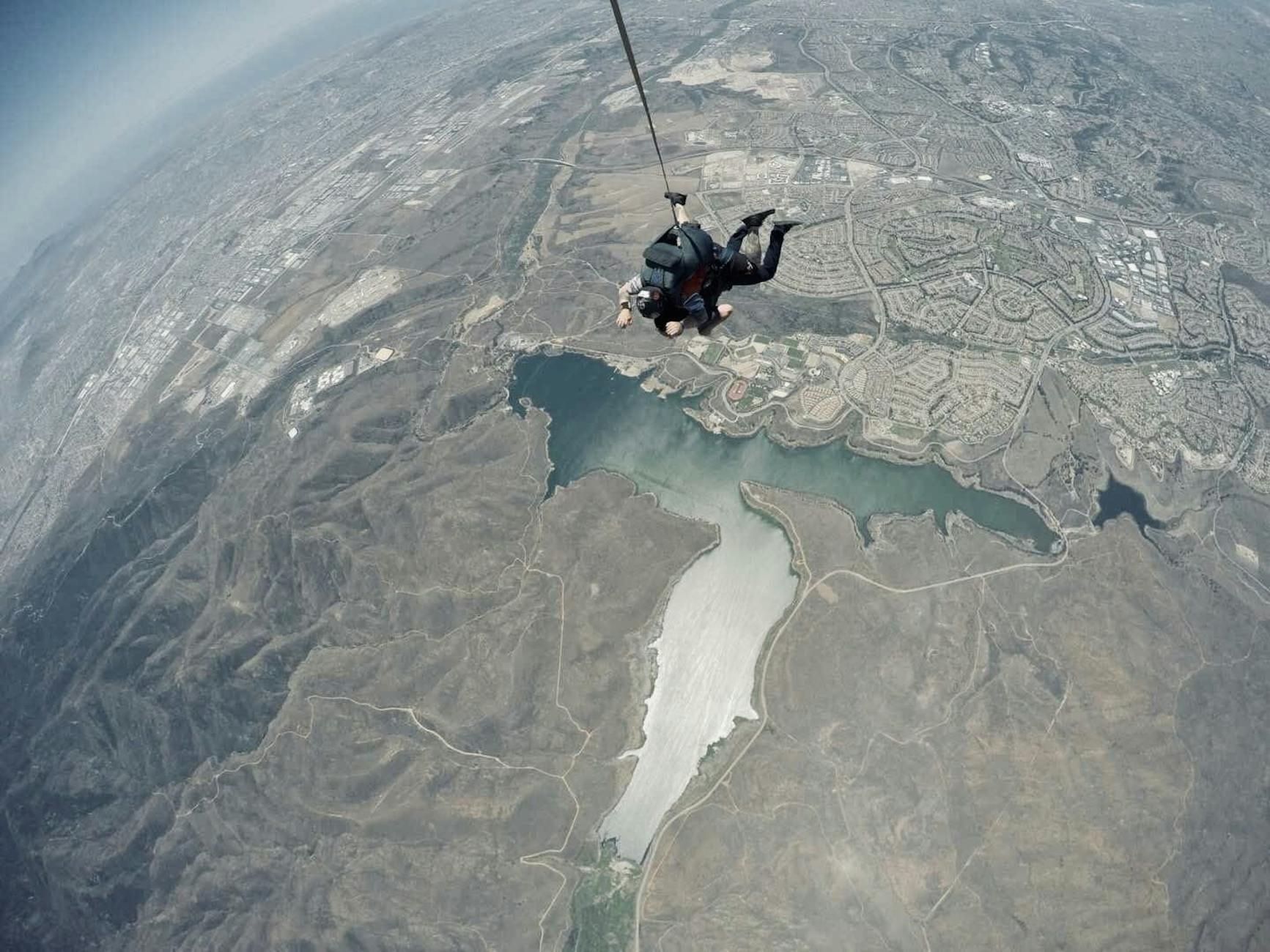 Skydive hero