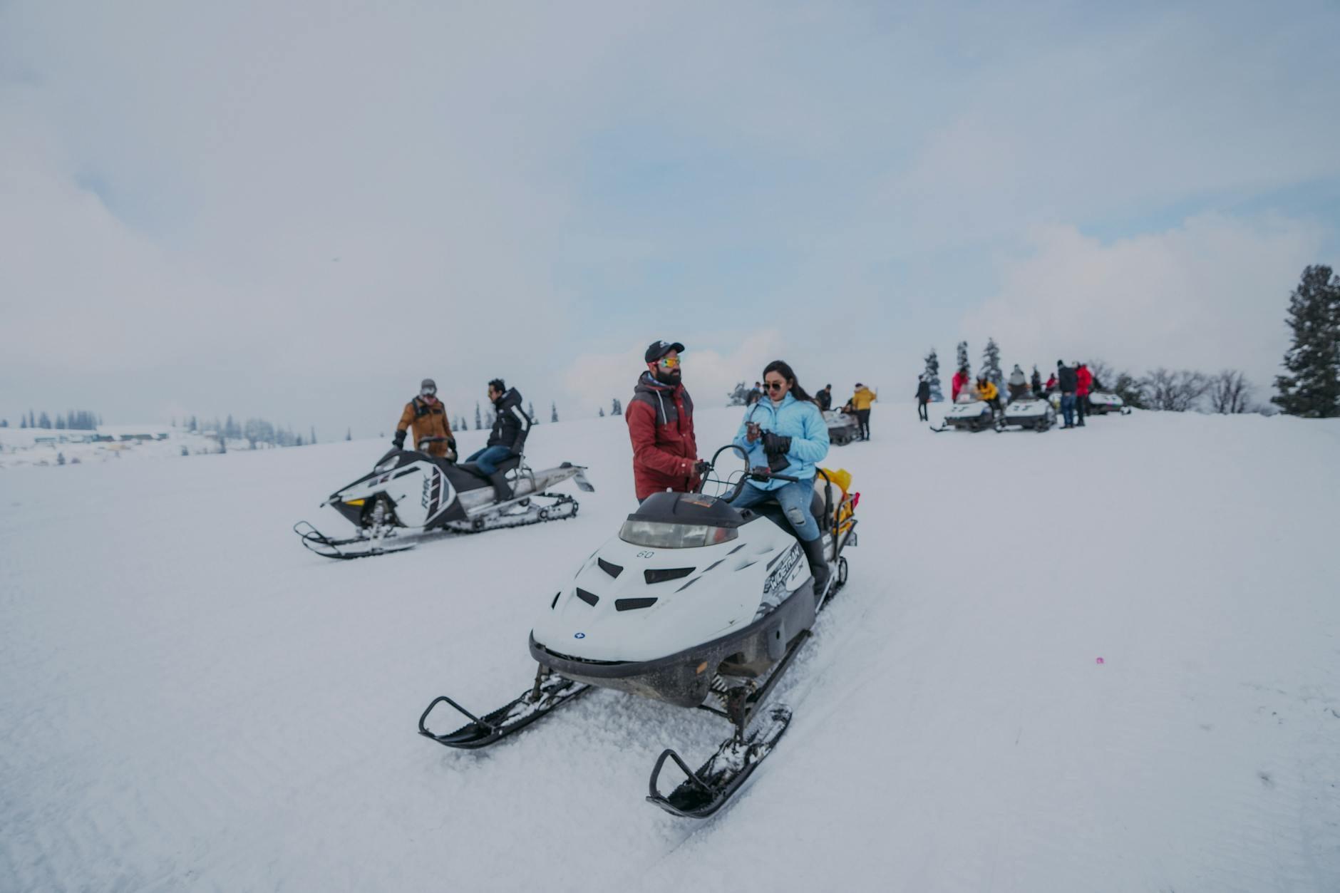 Snowmobile hero