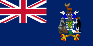 Flag of South Georgia & South Sandwich Islands
