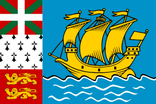 Flag of Saint Pierre & Miquelon