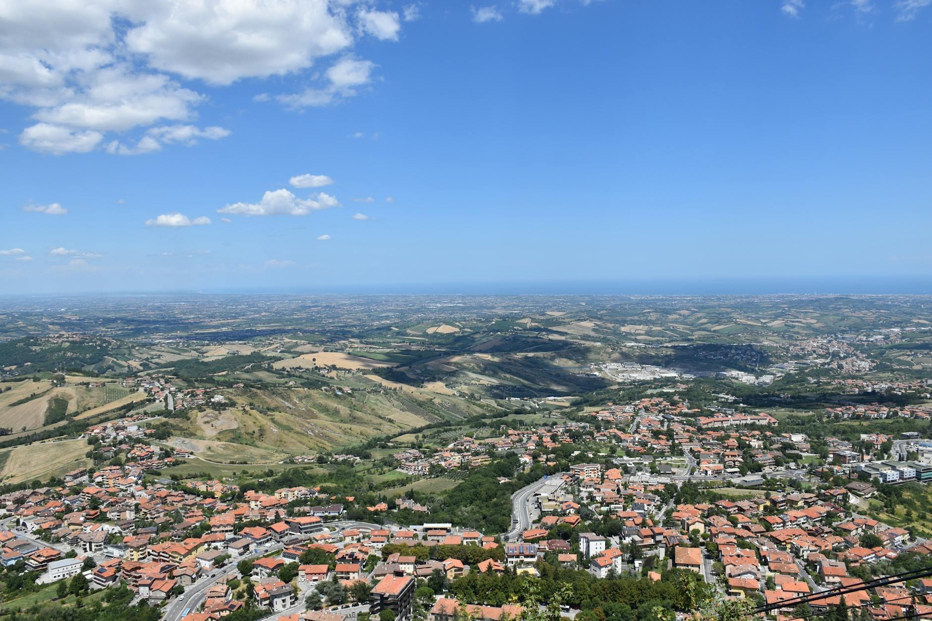 San Marino landscape