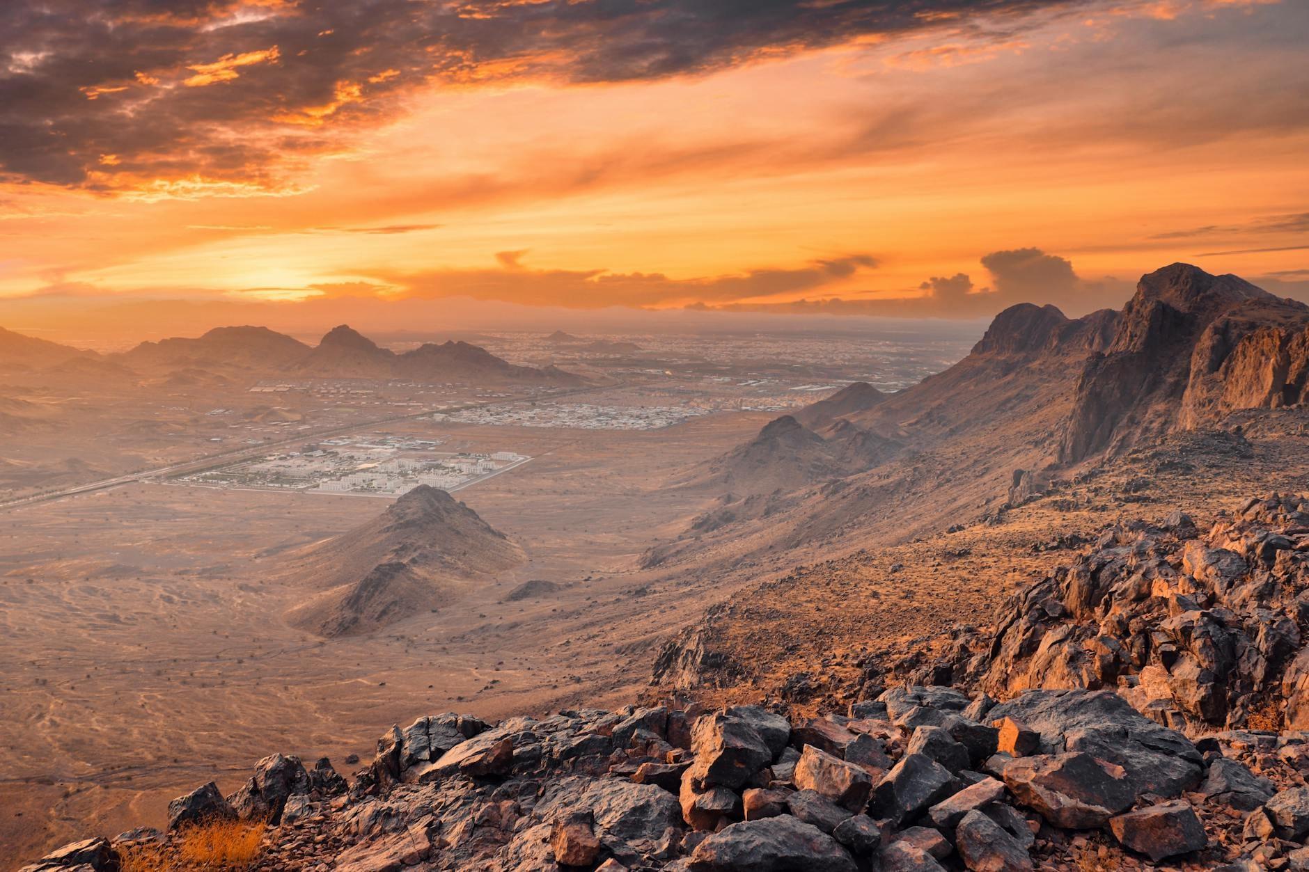 Saudi Arabia landscape