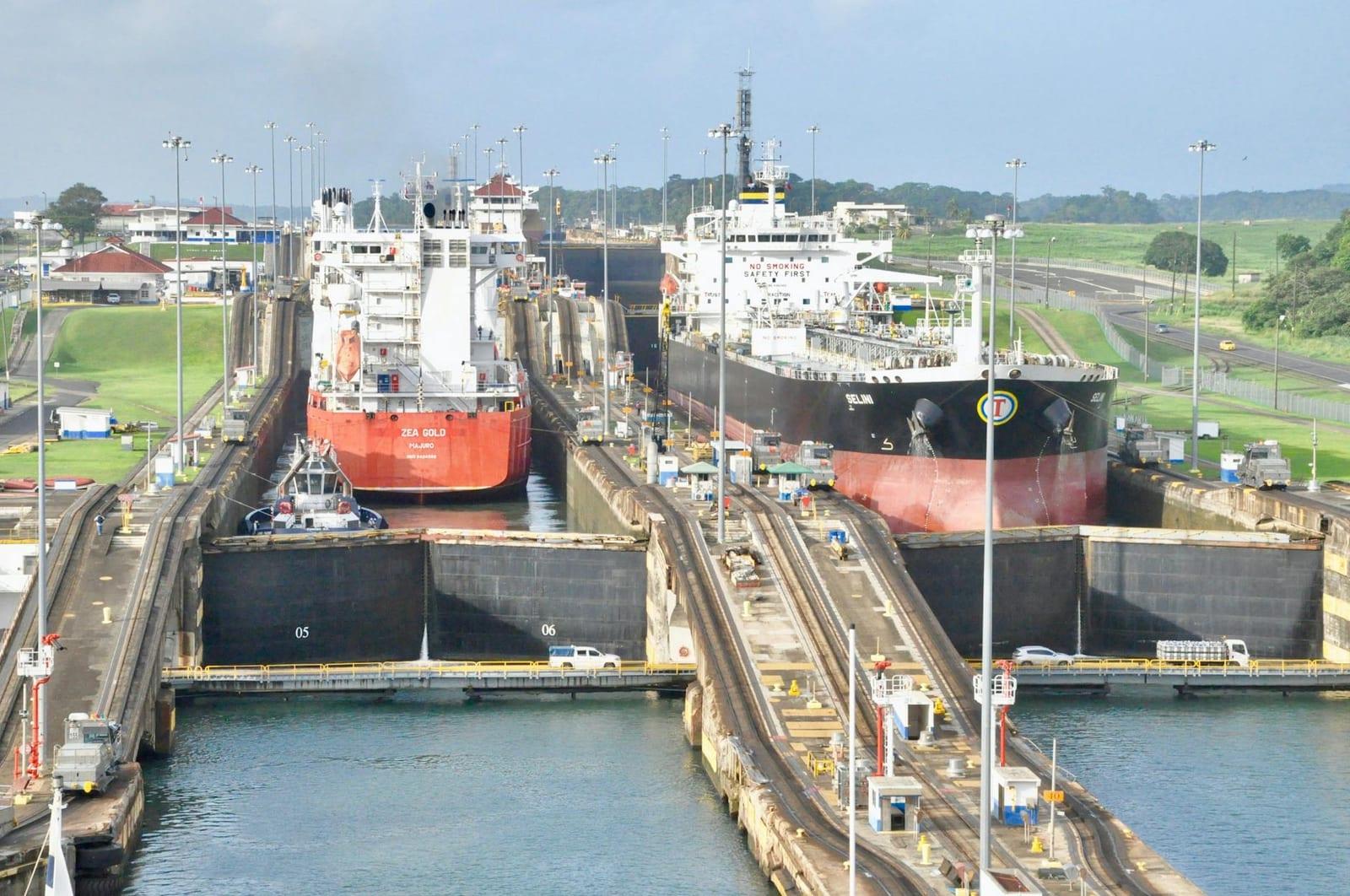 Transit the Panama Canal locks, Panama