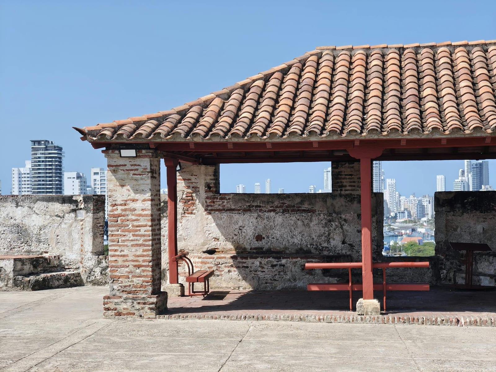 Cartagena's old walled city, Colombia