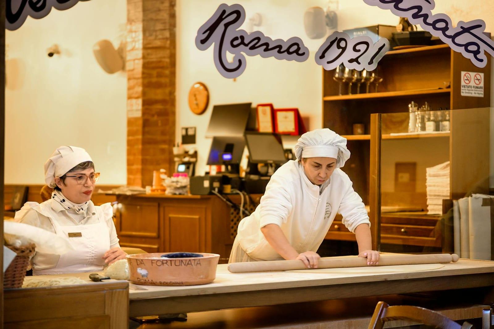 pasta-making class in Bologna, Italy