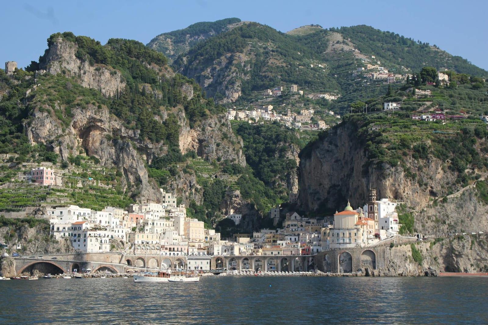 the Amalfi coast, Italy