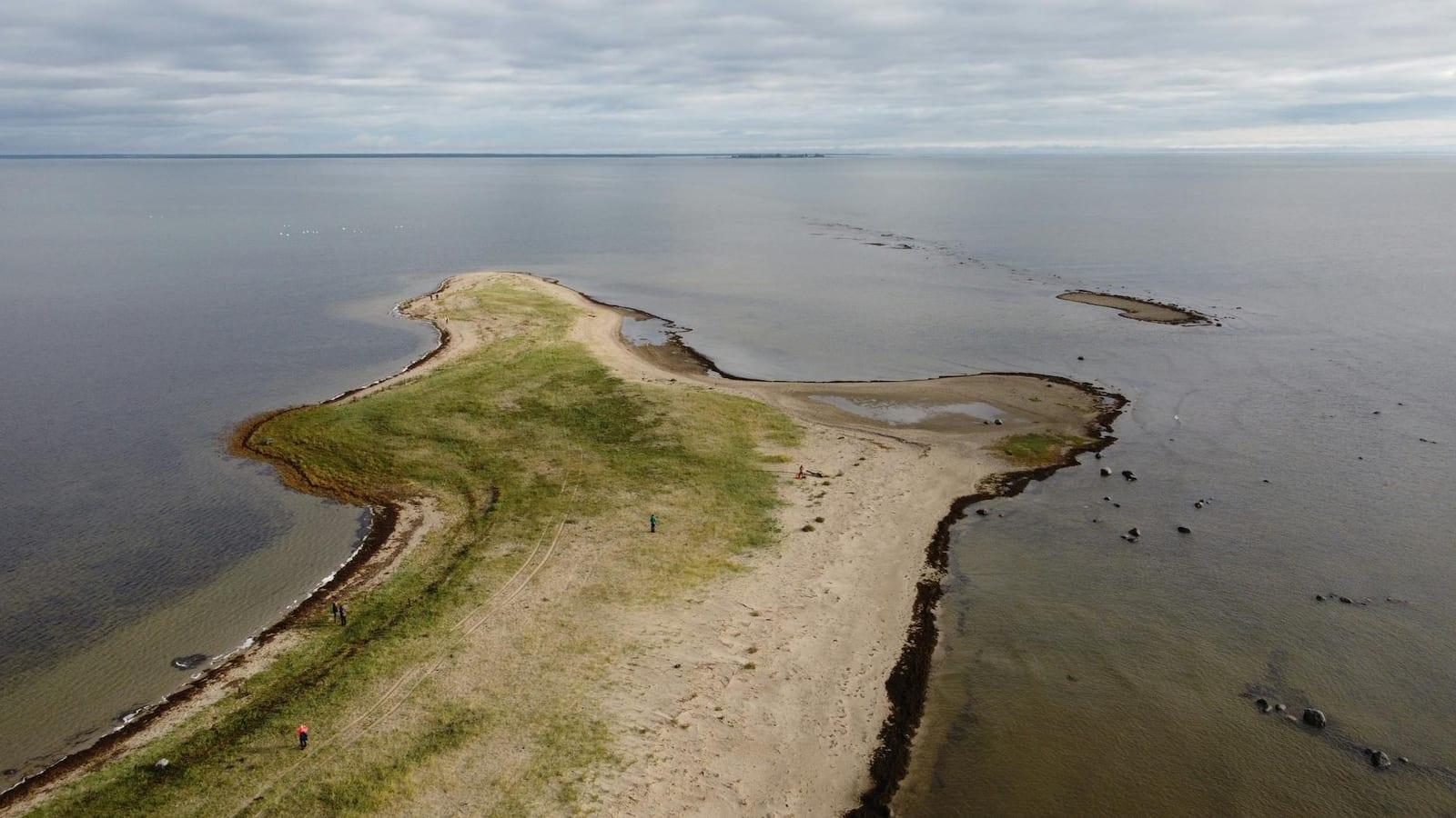 Cape Kolka where two seas meet, Latvia