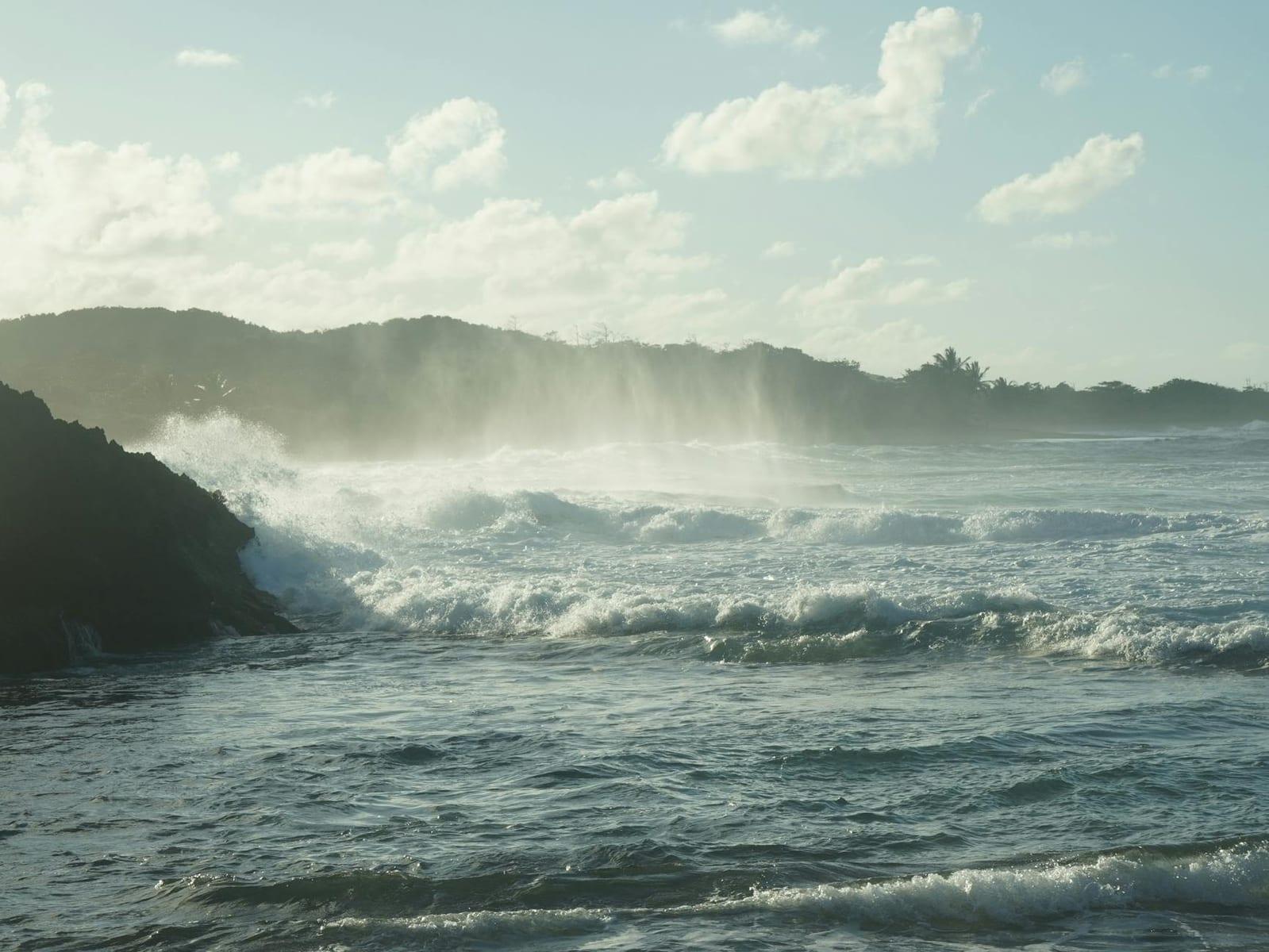 Surf Rincón's west coast, Puerto Rico