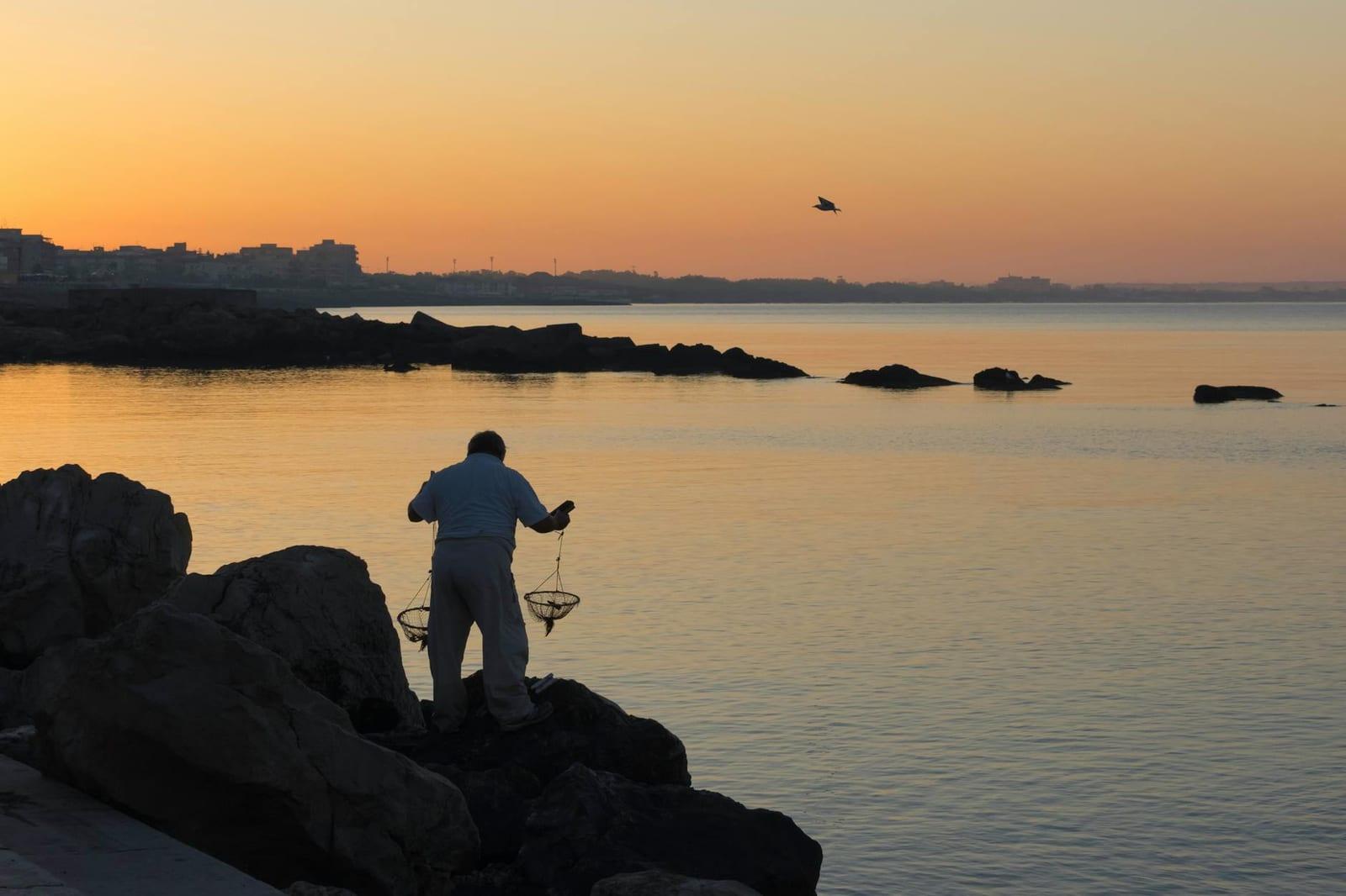 a Massawa fishing dawn, Eritrea