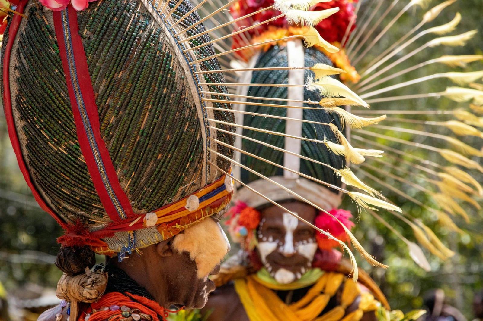sing-sing at Mount Hagen, Papua New Guinea