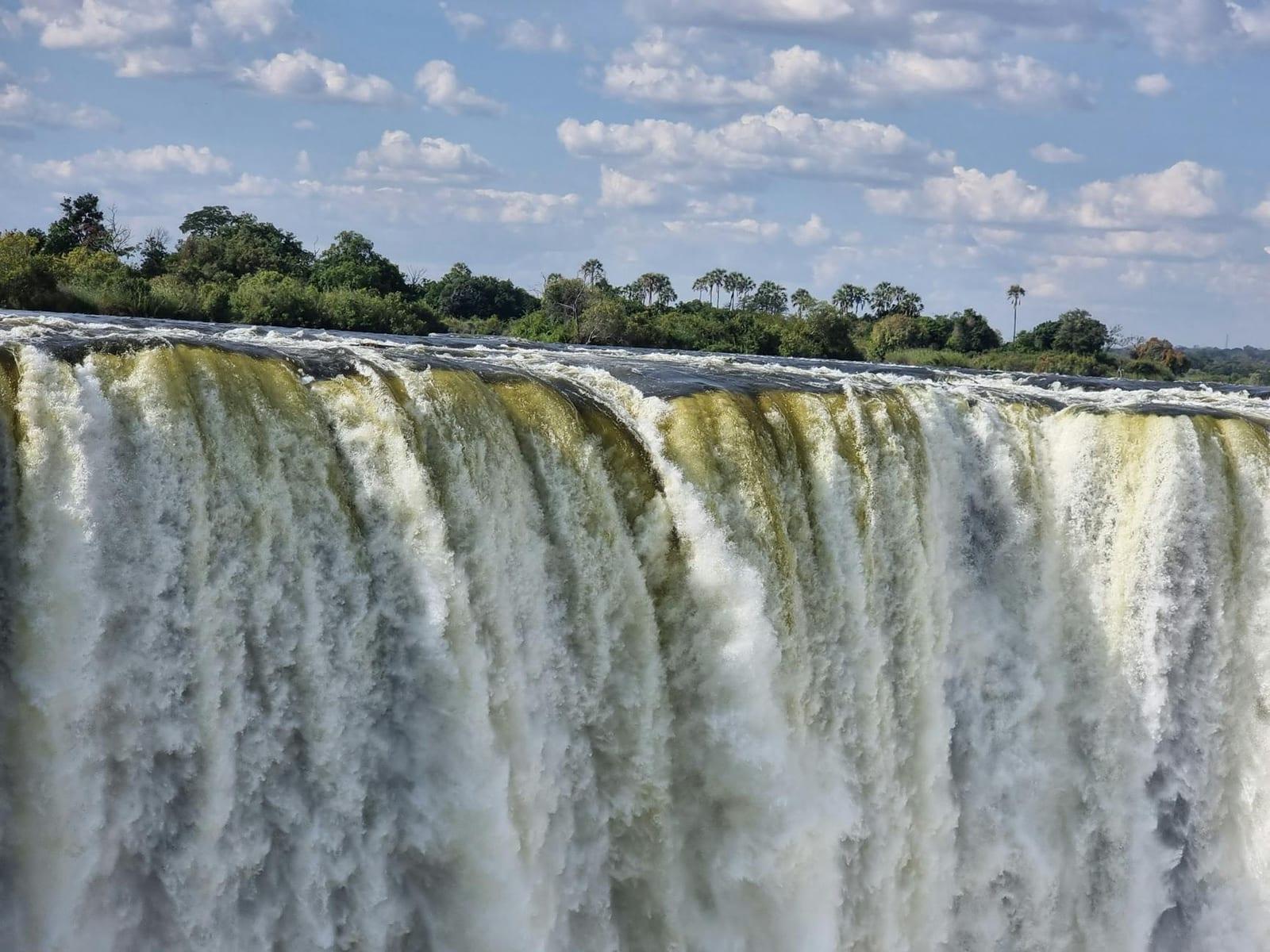 the Zimbabwe side of Vic Falls, Zimbabwe
